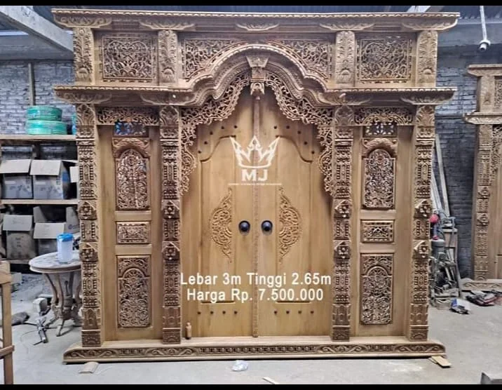 Pintu Gebyok Ukir Jepara 3M